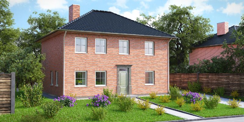 Nieuw te bouwen alleenstaande woning met vrije keuze van architectuur te Avelgem.